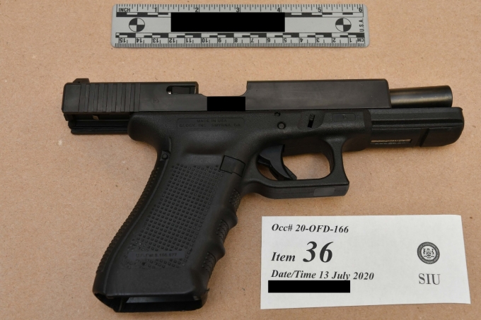 Figure 4 - The SO #1's pistol.