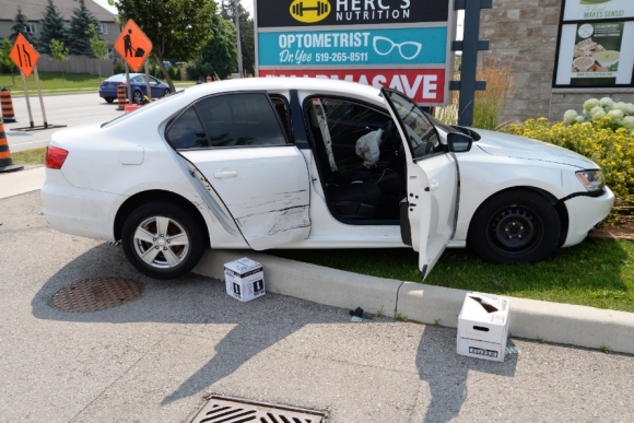 Image of Jetta involved in collision