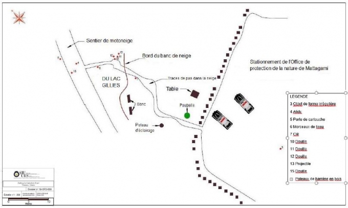 Sch&eacute;ma des lieux