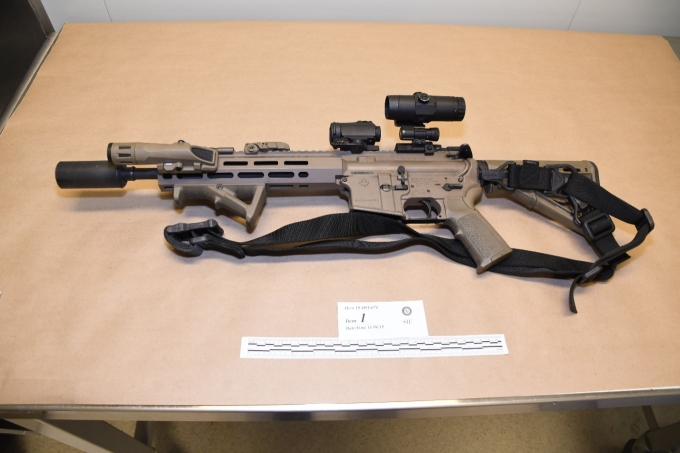 Figure 6 - The SO's C8 rifle.