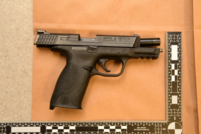 Figure 4 - The SO's firearm.