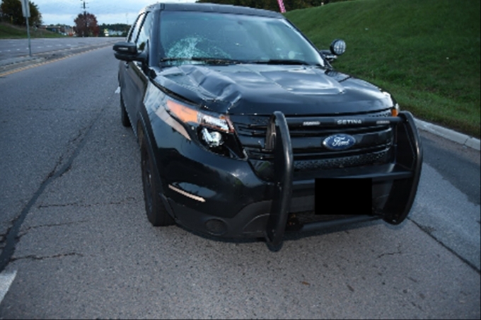Figure 1 - The SO's police cruiser.