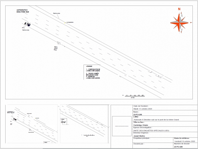 Sch&eacute;ma des lieux