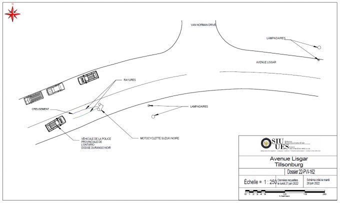 Sch&eacute;ma des lieux