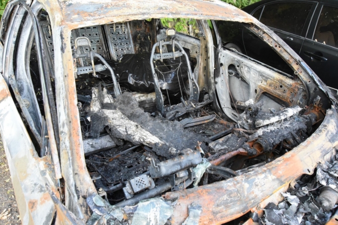 Figure 3 – Honda Accord vehicle damage