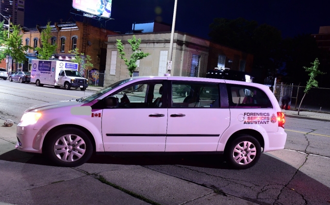 Figure 3 – Photograph of the SO’s vehicle