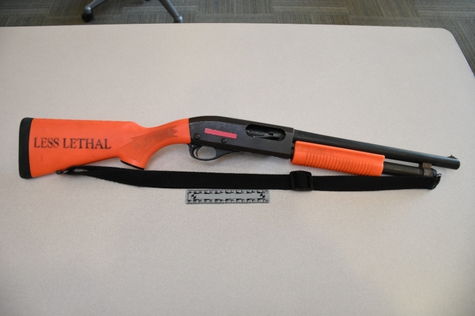 Figure 1 – Fusil à létalité atténuée