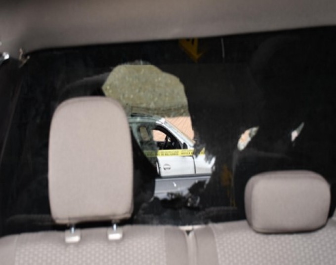  Figure 3 - Vue de l&rsquo;int&eacute;rieur de la camionnette Ford F-150.