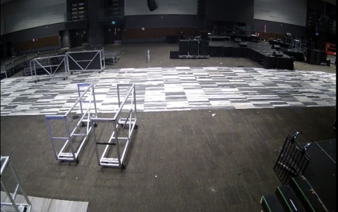 Figure 2 – Intérieur de la salle de bal principale