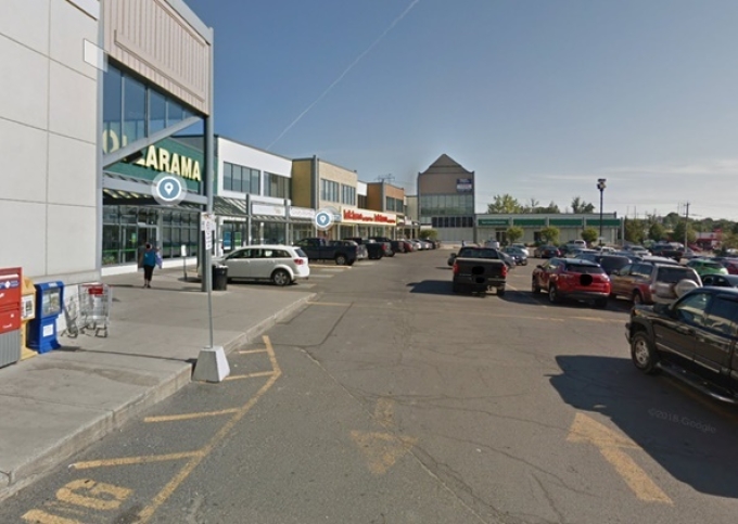 Figure 1 - The parking lot of the Kingslake Plaza.