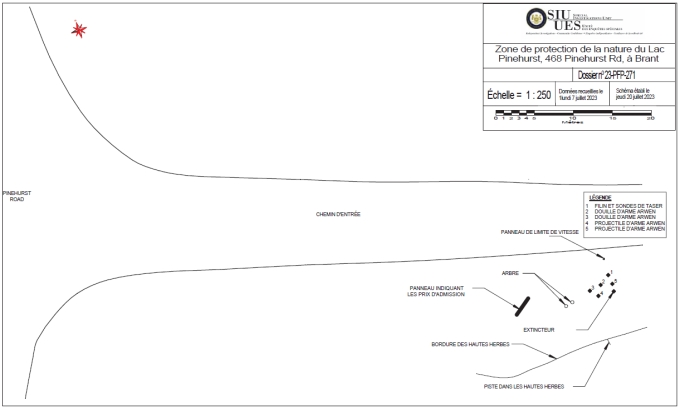 Sch&eacute;ma des lieux