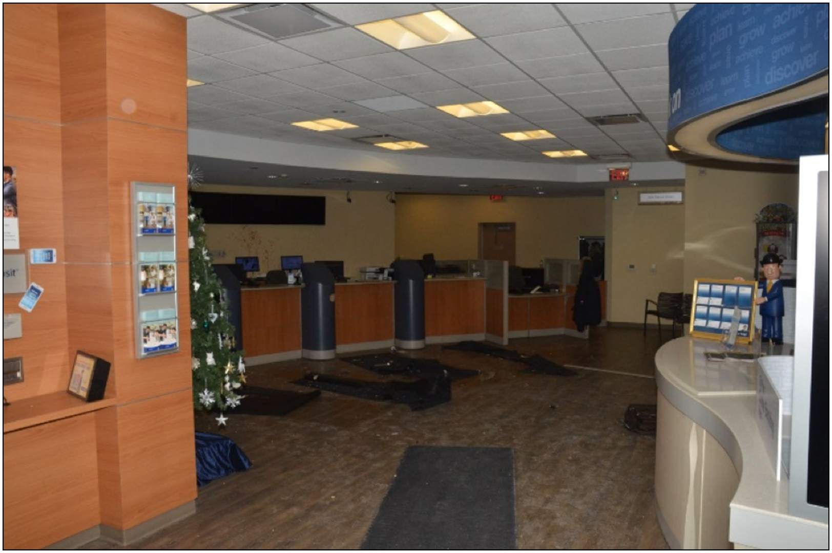 Les lieux de l’incident