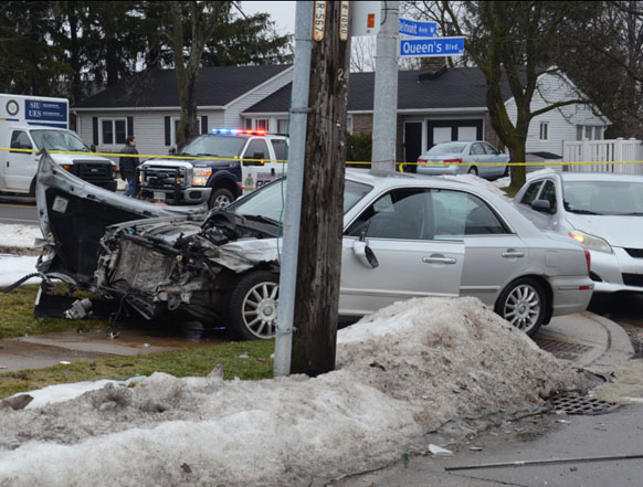 Photo of the damage caused