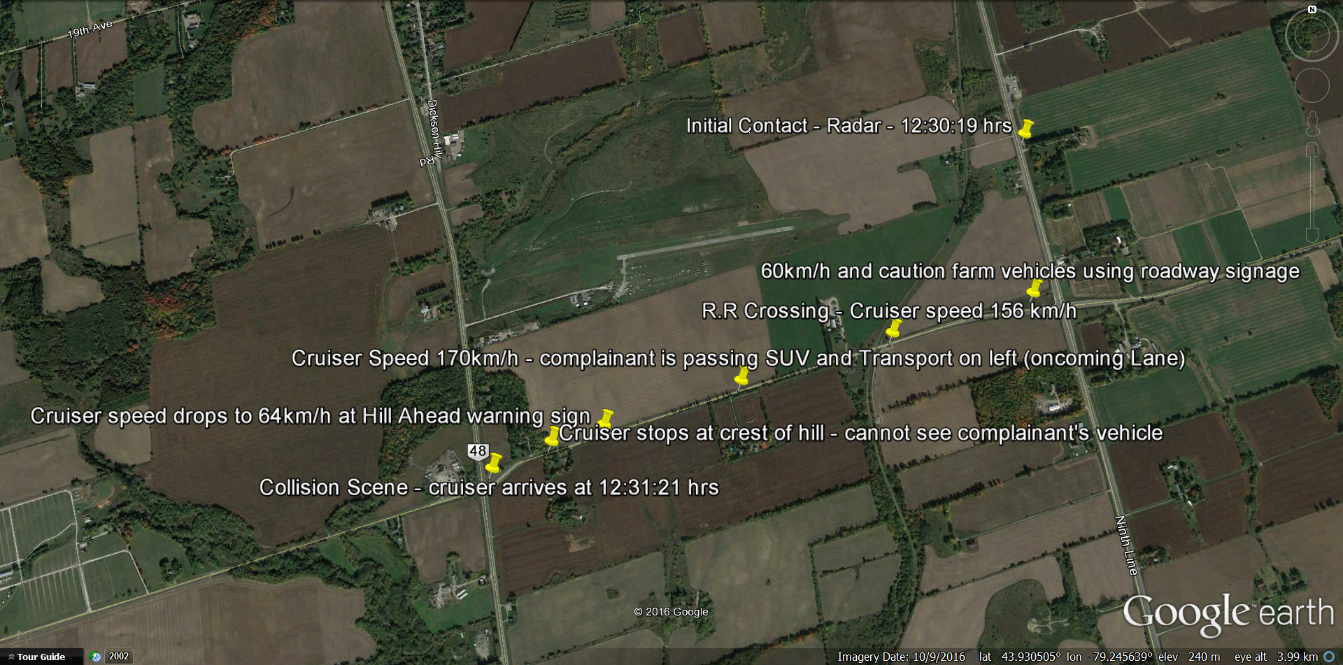 Satellite photo of scene