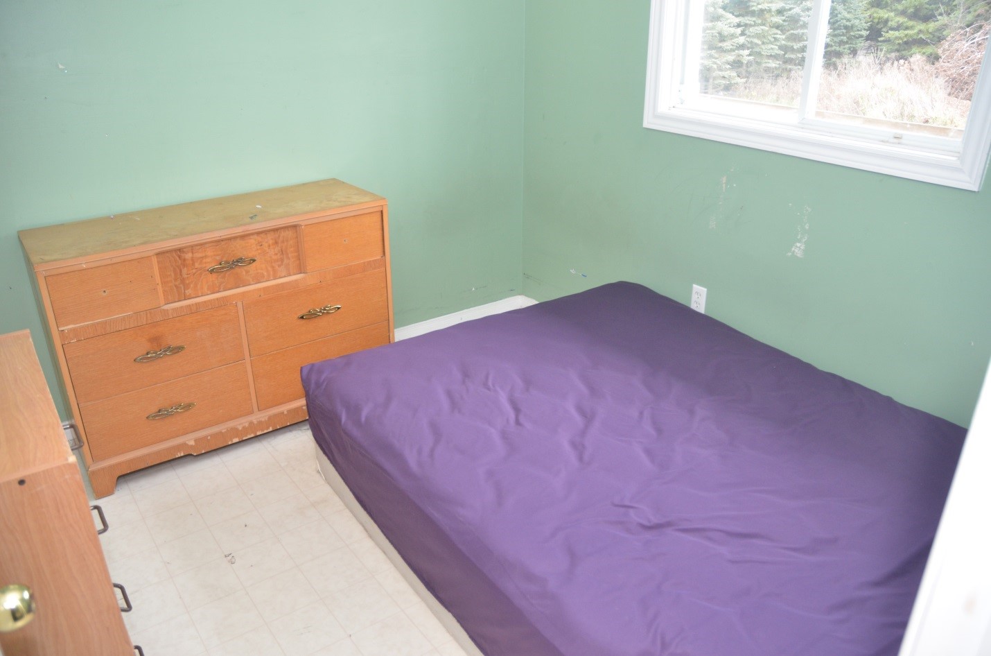 Chambre à coucher de la plaignante