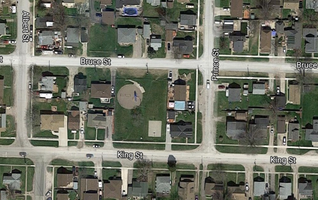 Image satellite Google.