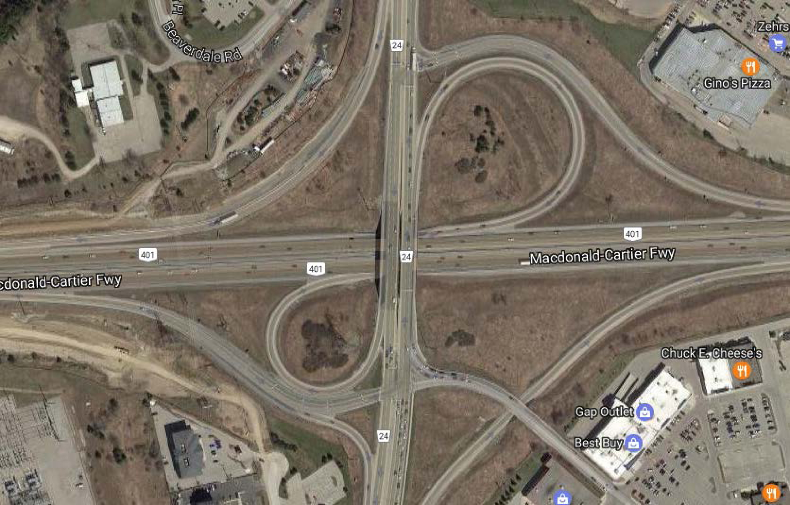 Photo prise de Google Map