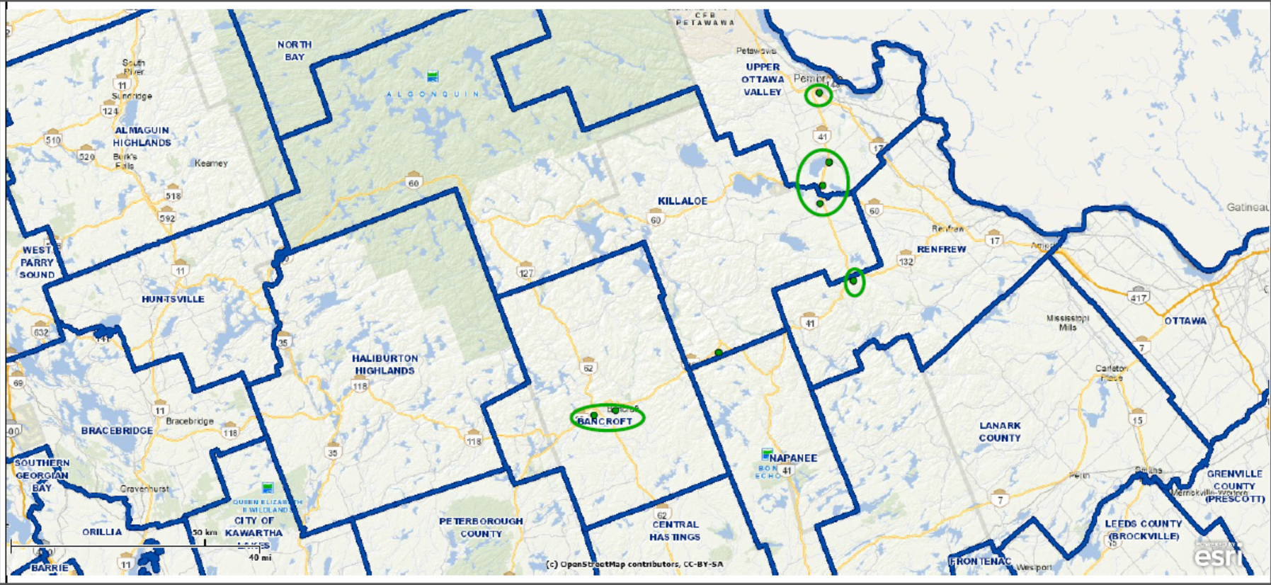 Diagram - driving route