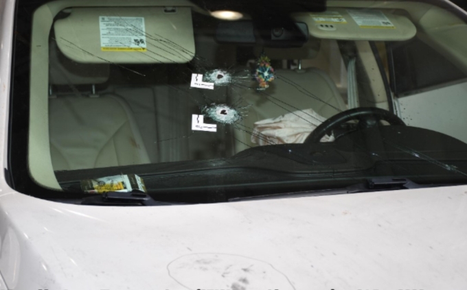 Figure 2 - Windshield of the SUV