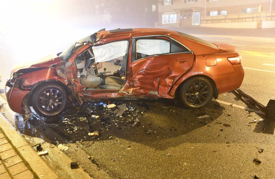 Figure 2 &ndash; Le c&ocirc;t&eacute; conducteur du v&eacute;hicule Toyota Camry