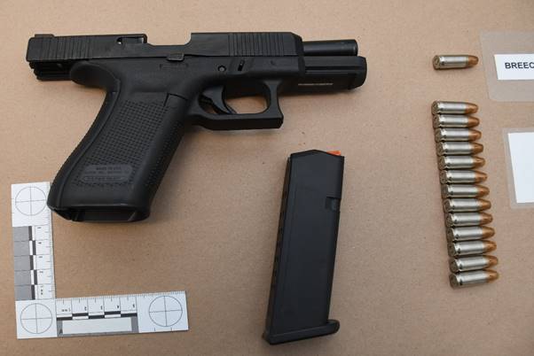 Figure #2 &ndash; SO #2&rsquo;s firearm and magazine