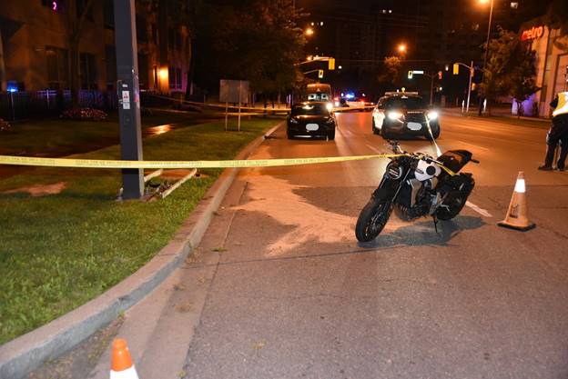 Figure 1 &ndash; Scene of the collision