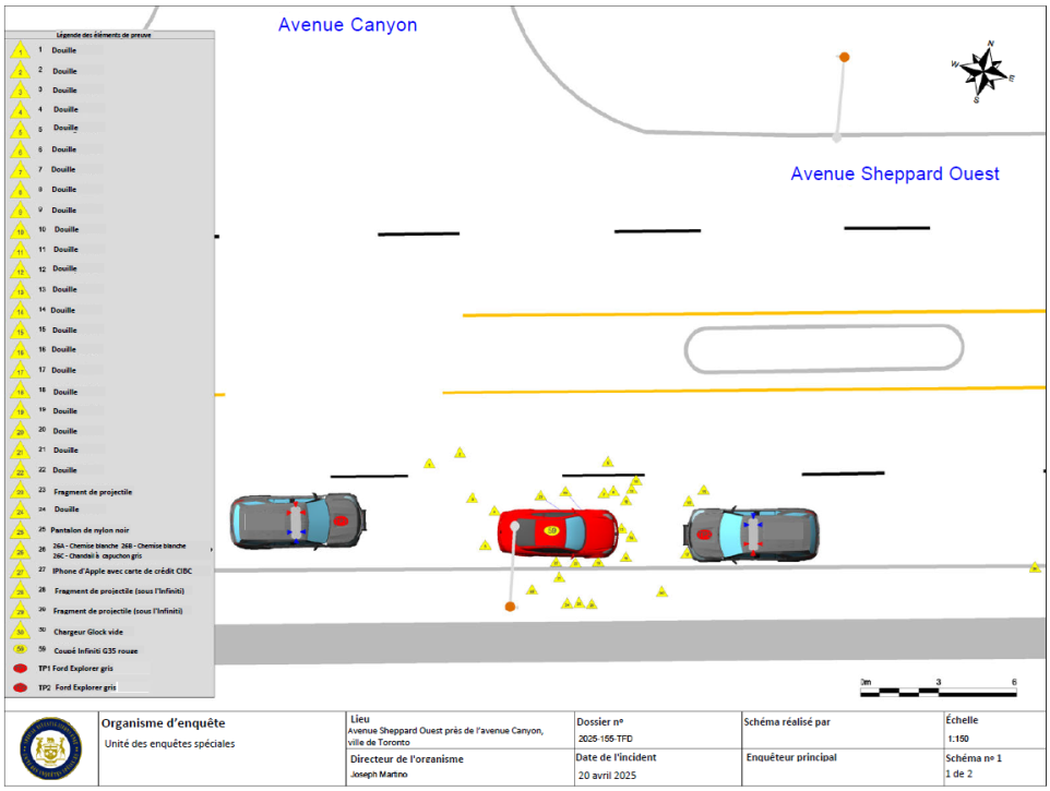 Sch&eacute;ma des lieux