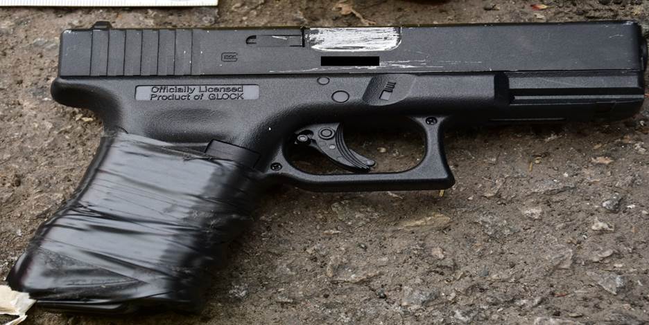 Pistolet &agrave; air comprim&eacute; de calibre .177 - r&eacute;plique d&rsquo;un Glock