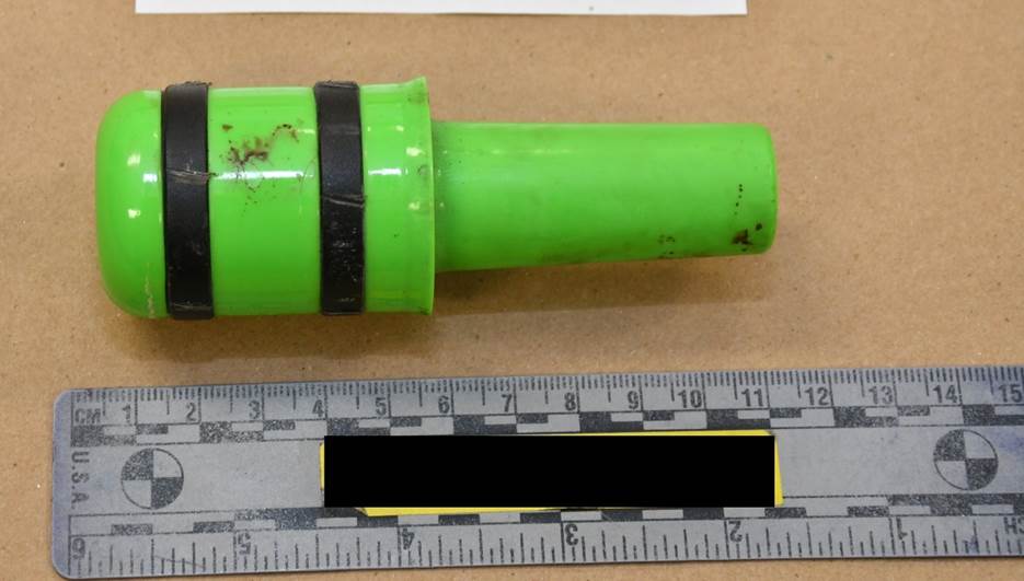Figure 2 - Projectile d’arme ARWEN