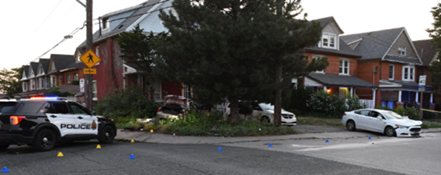 Figure 1 - Lieu de la collision