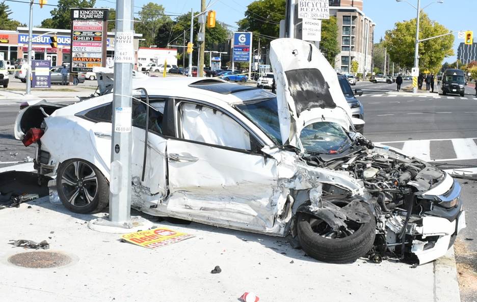 Image 1- Honda Civic, driven by the Complainant