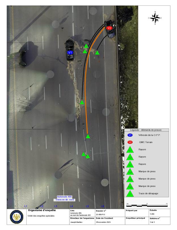 Sch&eacute;ma des lieux