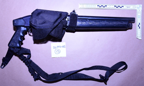 Image 2 &ndash; The Winchester shotgun.